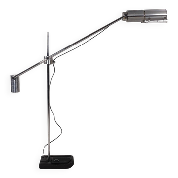 Lampe de sol Haloprofil Swisslamps International par Viktor Frauenknecht, 1970
