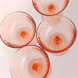 Rosaline champagne glasses