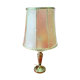 Brass foot lamp candlestick style