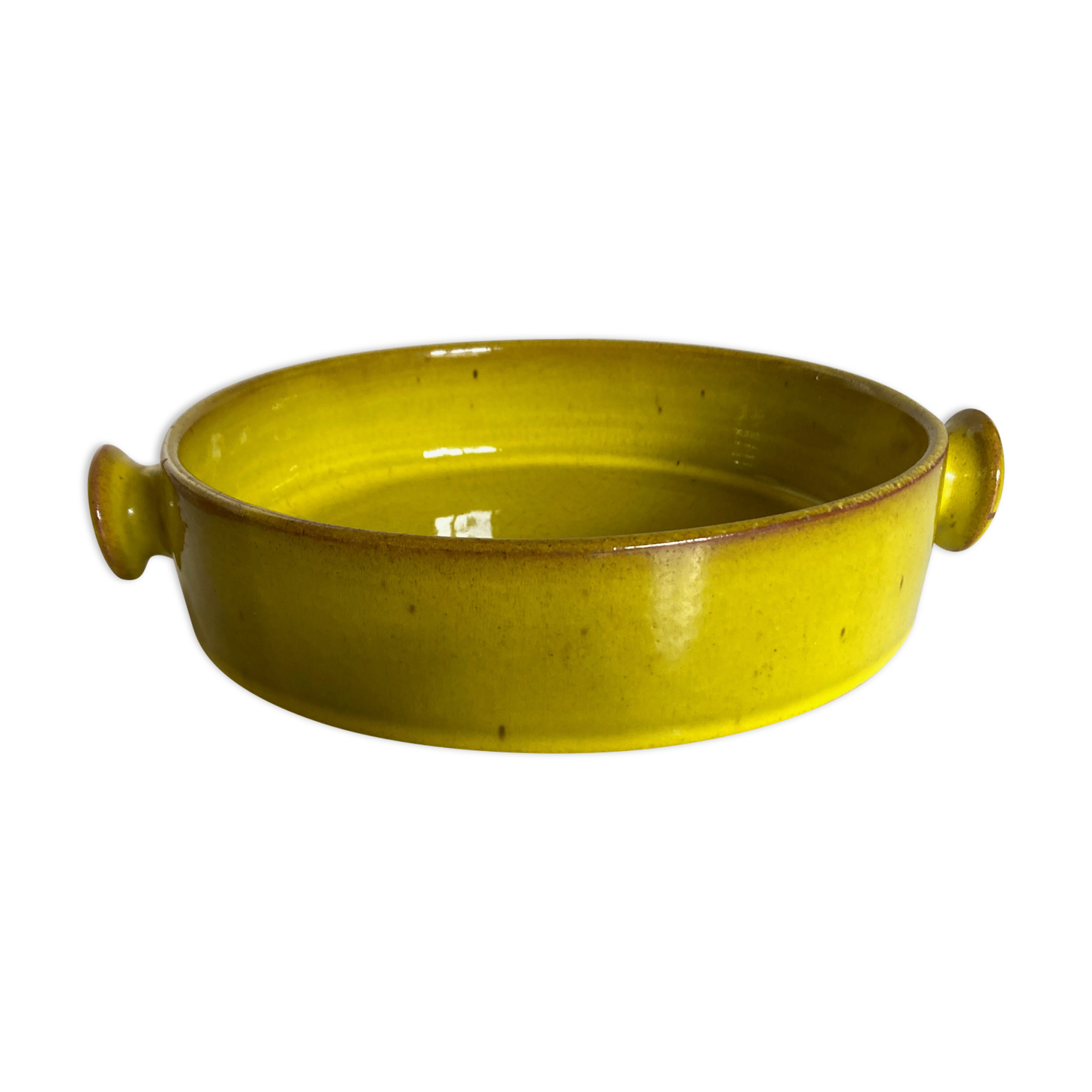 Modernist centerpiece in glazed clay 1970