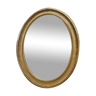 Louis philippe oval mirror at la feuille d'or