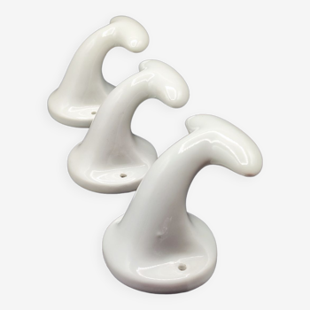 Limoges porcelain coat hooks