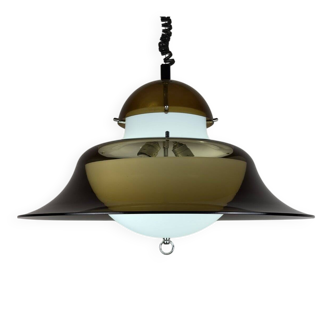 Vintage Suspension Lamp KD14 by Sijaj Hrastnik, Former Yugoslavia, 1960s