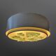 Set of 3 "glasbrokken" ceiling lamps by RAAK, Netherlands, 1960s