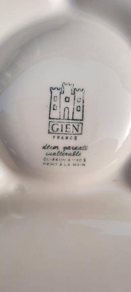 Assiette Gien