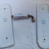 Paris jouy porcelain handle + plates