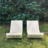 Iconic pair of loop chairs by Willy Guhl, 1960