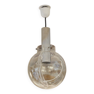 Murano blown glass pendant light 'Membrane' Toni Zuccheri 1960
