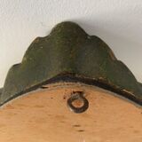 Old mirror in gilded wood 40 x 30 cm