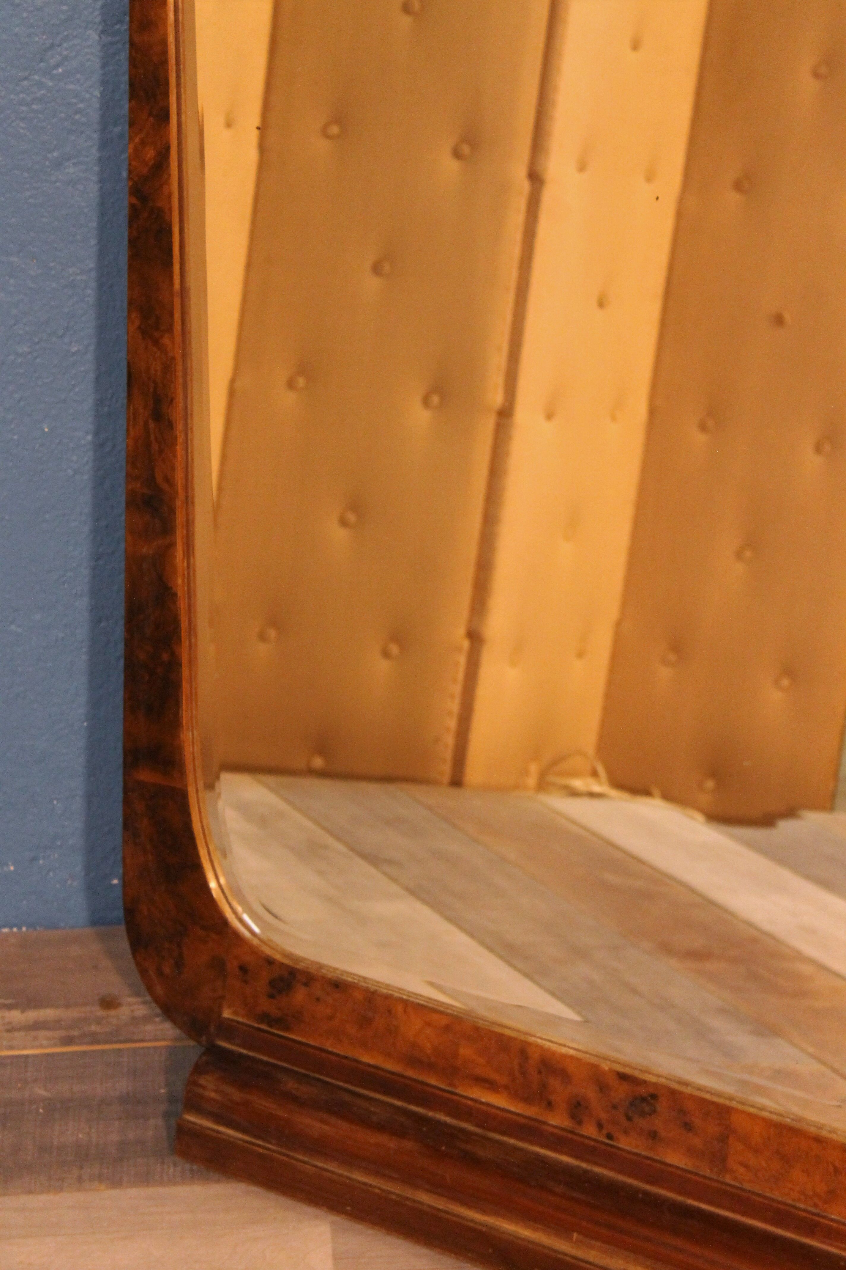 Art Deco standing mirror 170x92cm