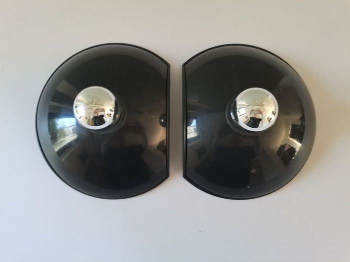 Pair of Italian design wall lamps T. Cimini for Lumina - "Emi"