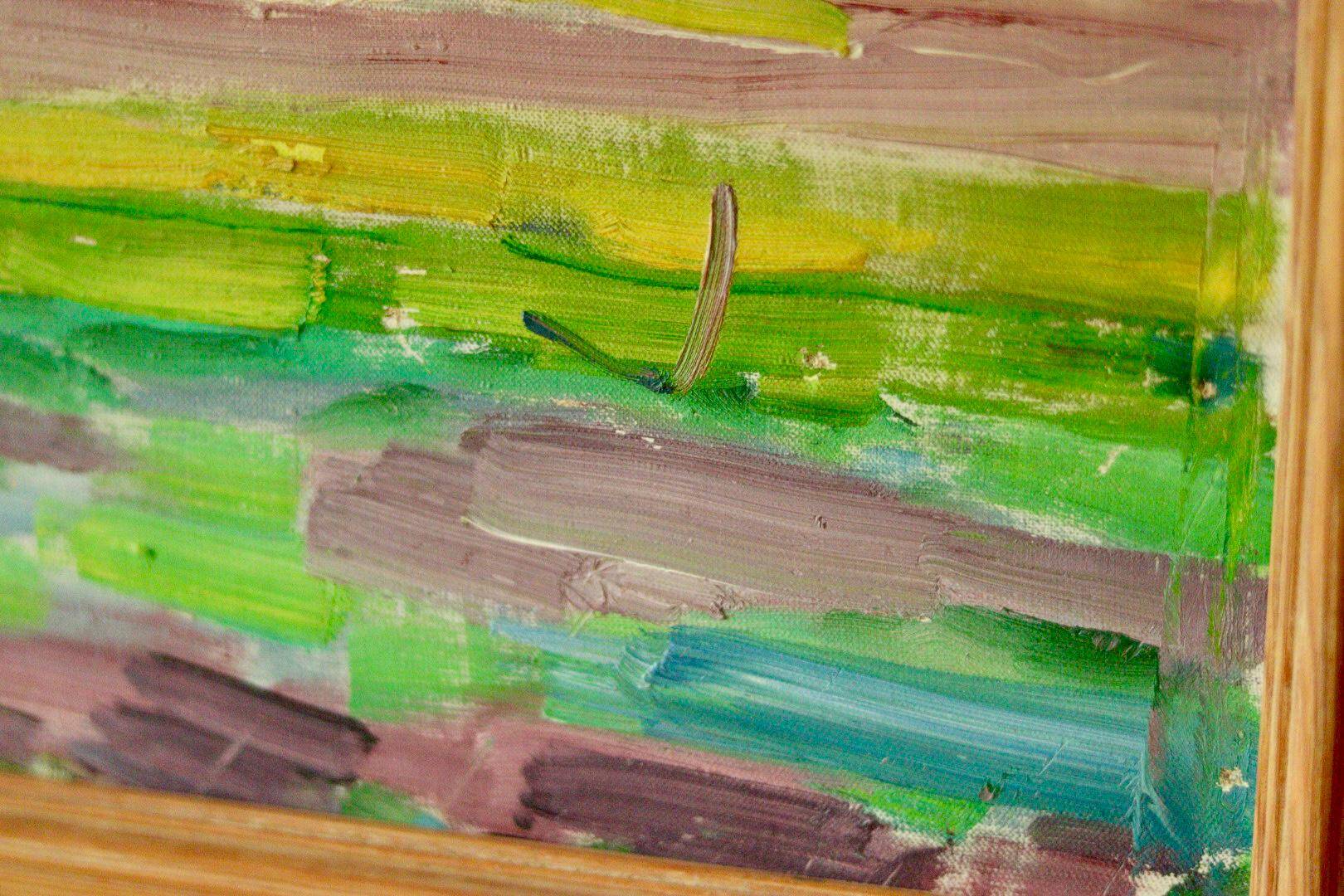 Original Swedish oil on canvas from the mid-century – by Gerhard Lundberg