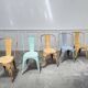 5 chaises Tolix modèle A 60's