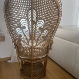 Authentic vintage Emmanuelle armchair from the 70s
