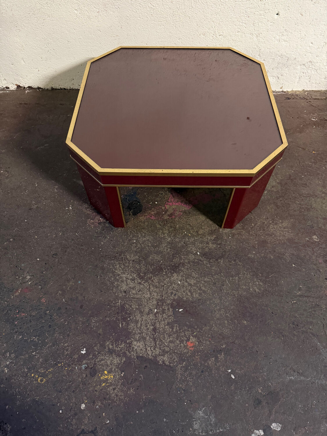 Square coffee table Eric Maville