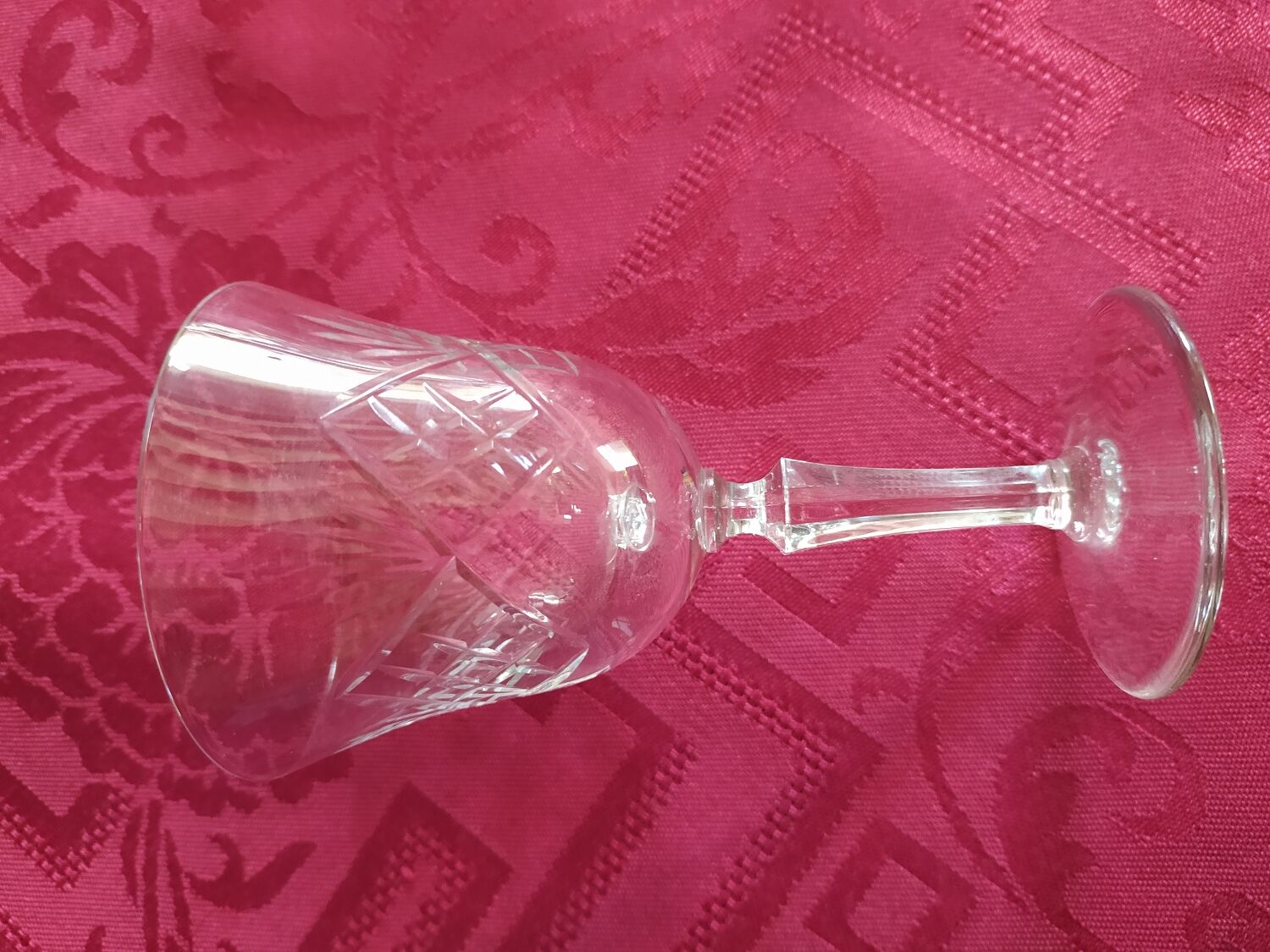 Aperitif glasses from the Bayel crystal factory