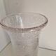Grand vase en verre bullé style biot