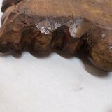 Miroir en bois sculpté Espagne années 1940 44x65cm