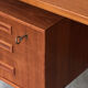 Freestanding writing desk in teak, Danish design, 1950s