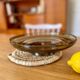 Vintage smoked glass bowl