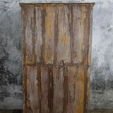 Blue patina cabinet 2 doors