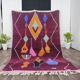 Tapis bérbere fait main traditionnelle 250cmx150cm
