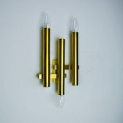 TUBULAR WALL LIGHT FROM MAISON SCIOLARI, 3 LIGHTS, ITALY, 1970