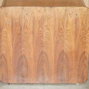 Bureau d'angle gauche bois brésilien danois milieu du siècle
