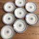 Series of 8 flat plates "PRIMAX"