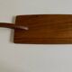 Scandinavian Danish teak surf cheese board 1960