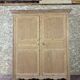 Restored late 19th-century pitch pine wardrobe