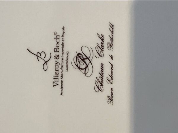 Villeroy & boch chateau clarke grand plat ovale