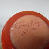 Lamp signed Robert & Jean Cloutier