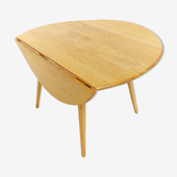 Table extensible Ercol en bois blond