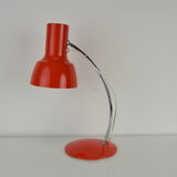 Mid-century Red Table Lamp/Napako designed by Josef Hurka,1970's.