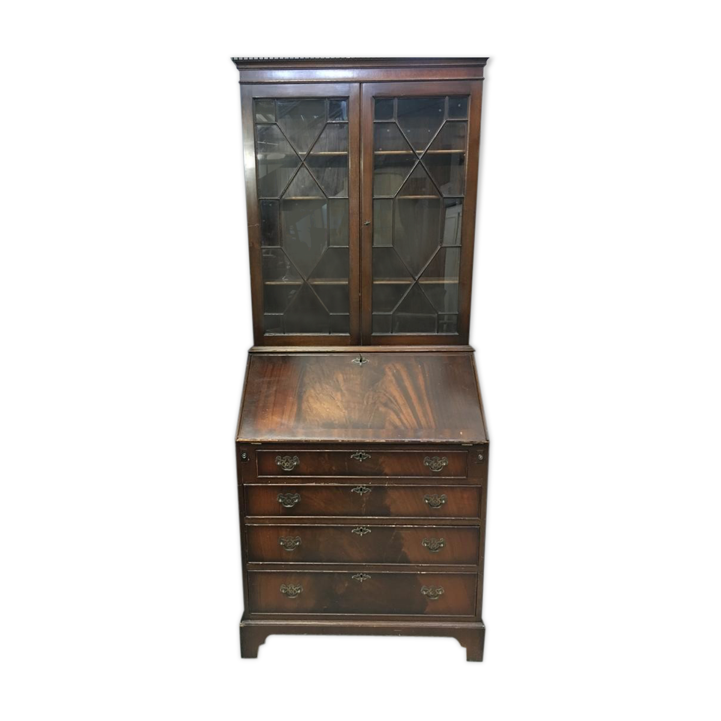 Vintage mahogany secretary