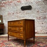 Louis XVI style mahogany chest of drawers