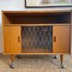 Meuble bar vintage sur roulettes