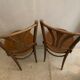 Paire de chaises de bistrot