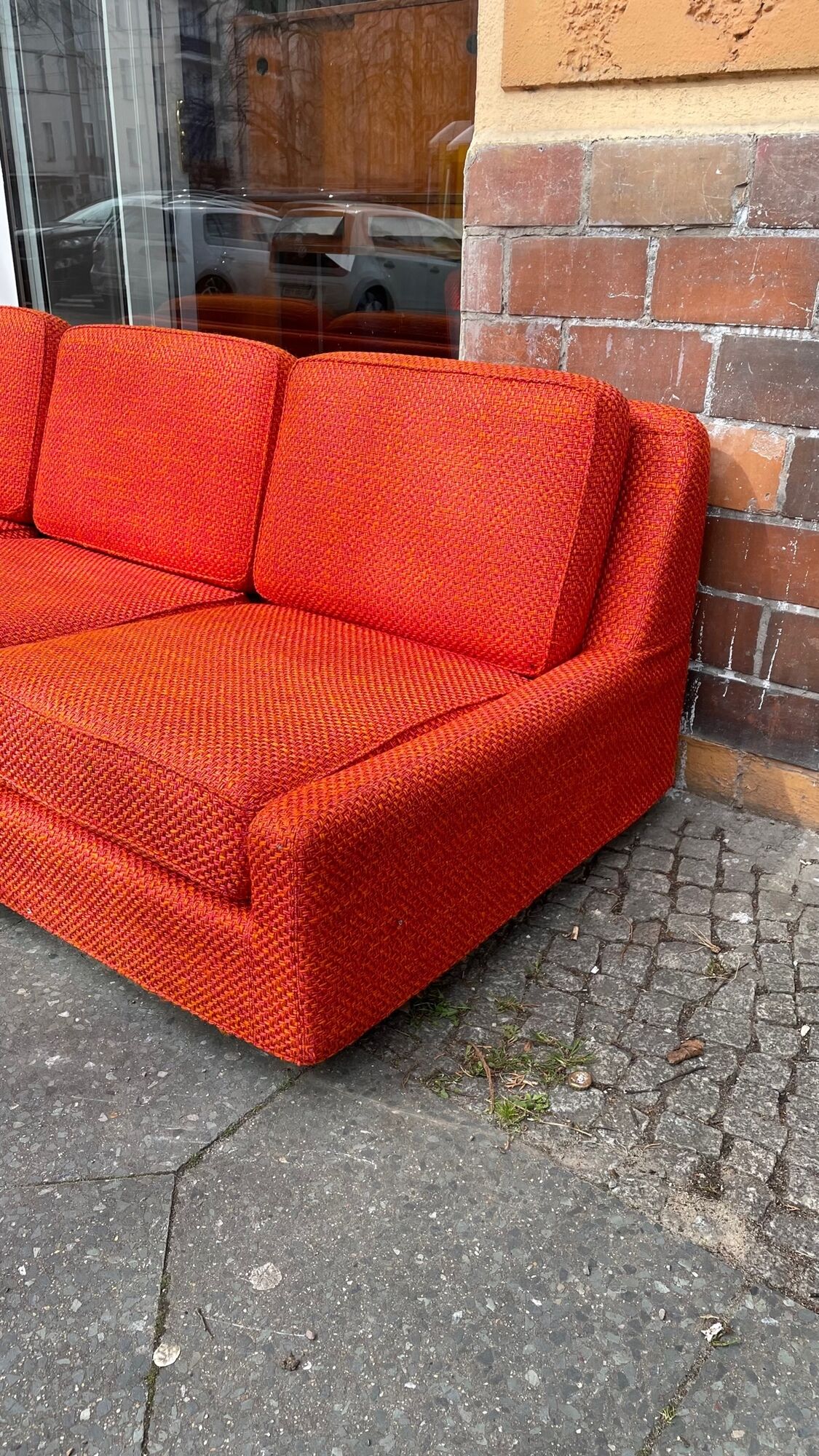 Sofa 3 places dux international playboy model of the 70s