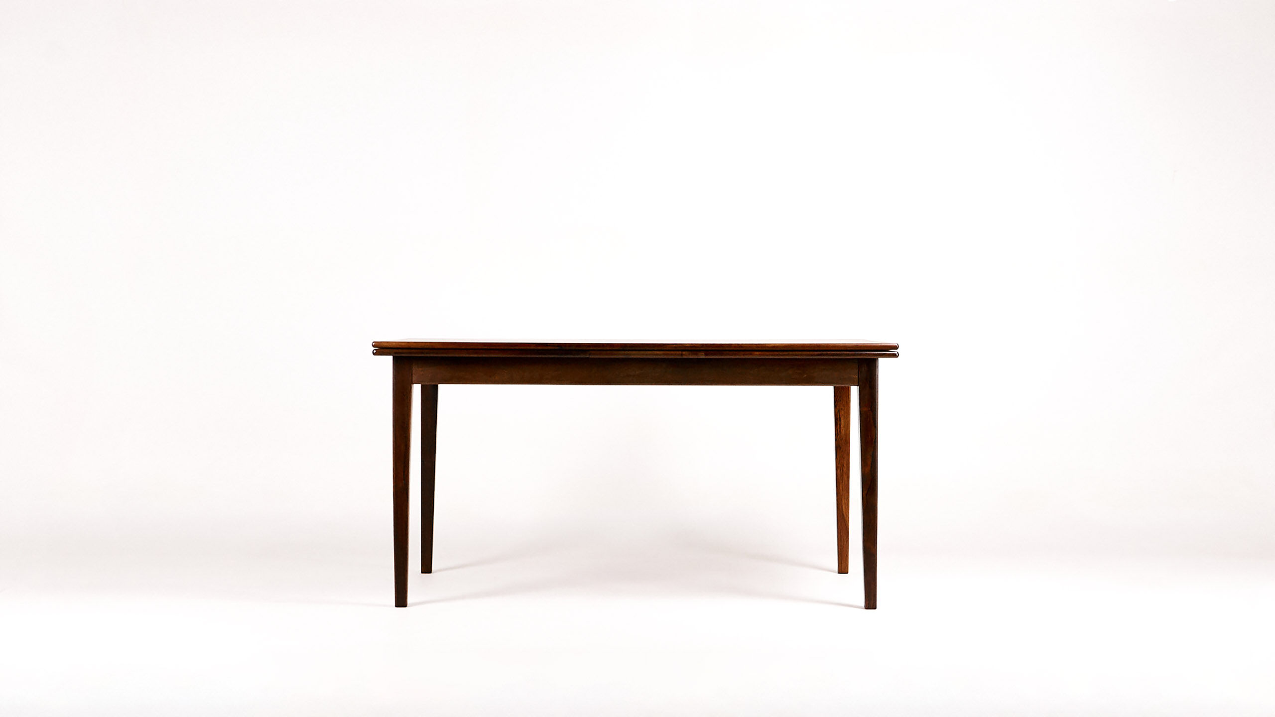 Rosewood dining table, Ivan Gern Møbelfabrik. Denmark, C.1960