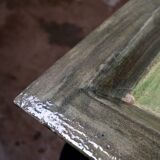 Large chamotte clay table centerpiece