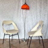 Pair of Louis Paolozzi chairs for Zol 50s