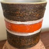 Glazed stoneware vase italy