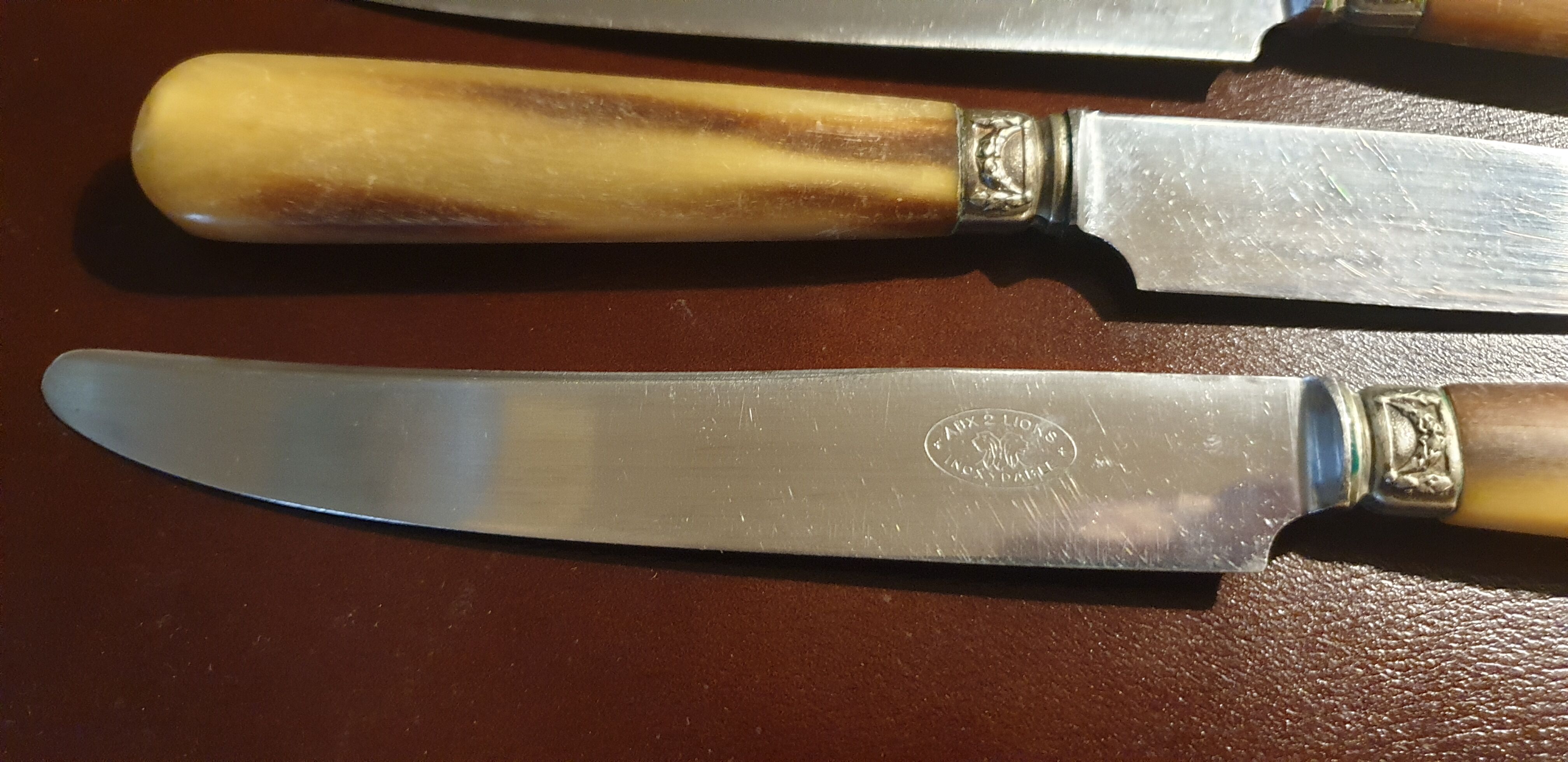 Cutlery set 12 knives Pouyet Frères Paris