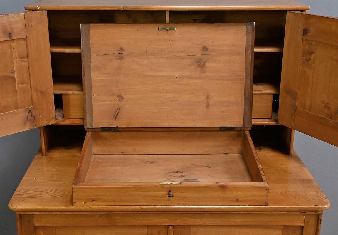 Pitch Pine Commercial Furniture with Lectern – 1920