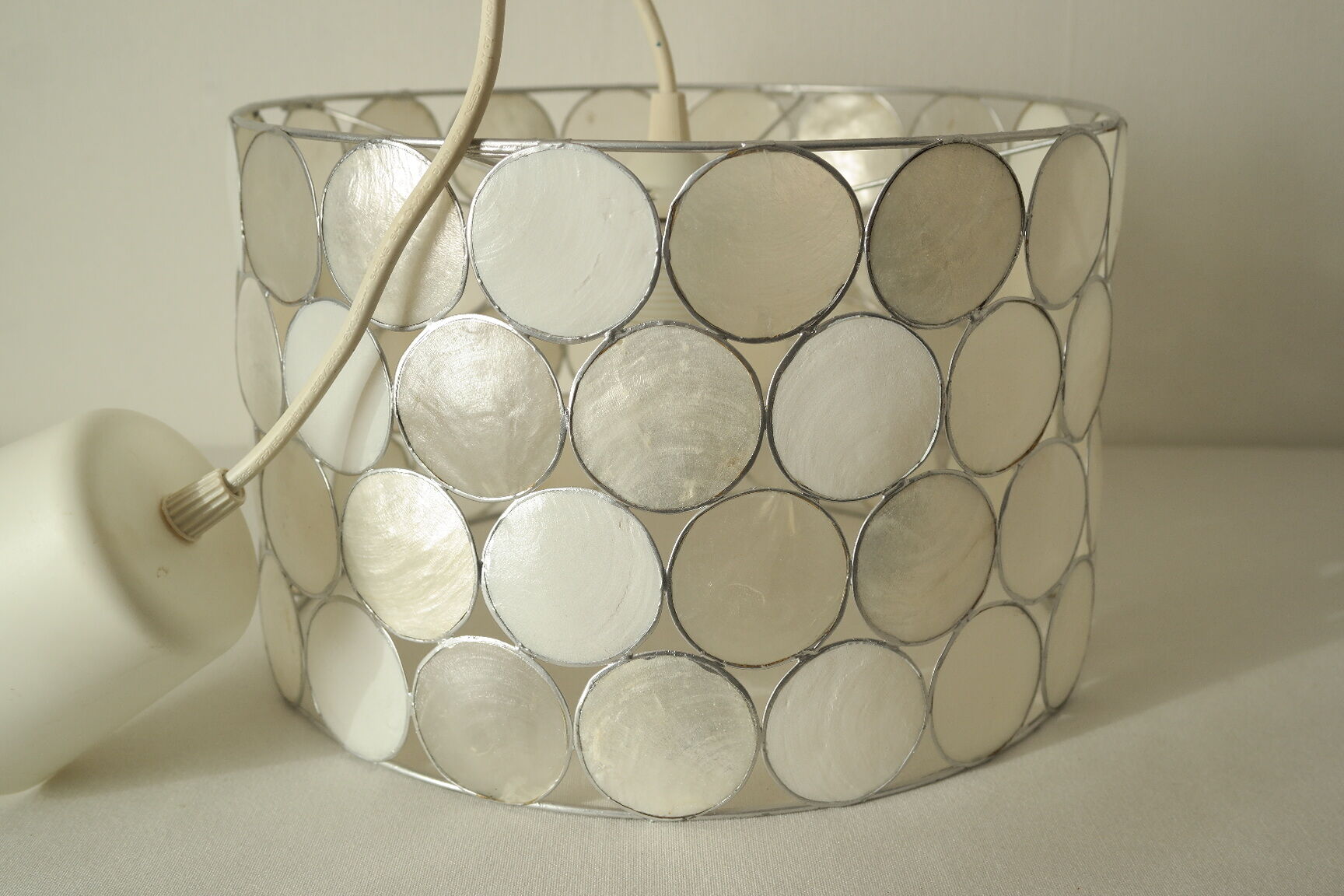 Suspension en nacre vintage
