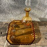 Service à liqueur en cristal Saint Louis, modèle 232