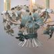 Metal chandelier. Antique. 5 arms.