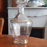 1950s gold rim carafe